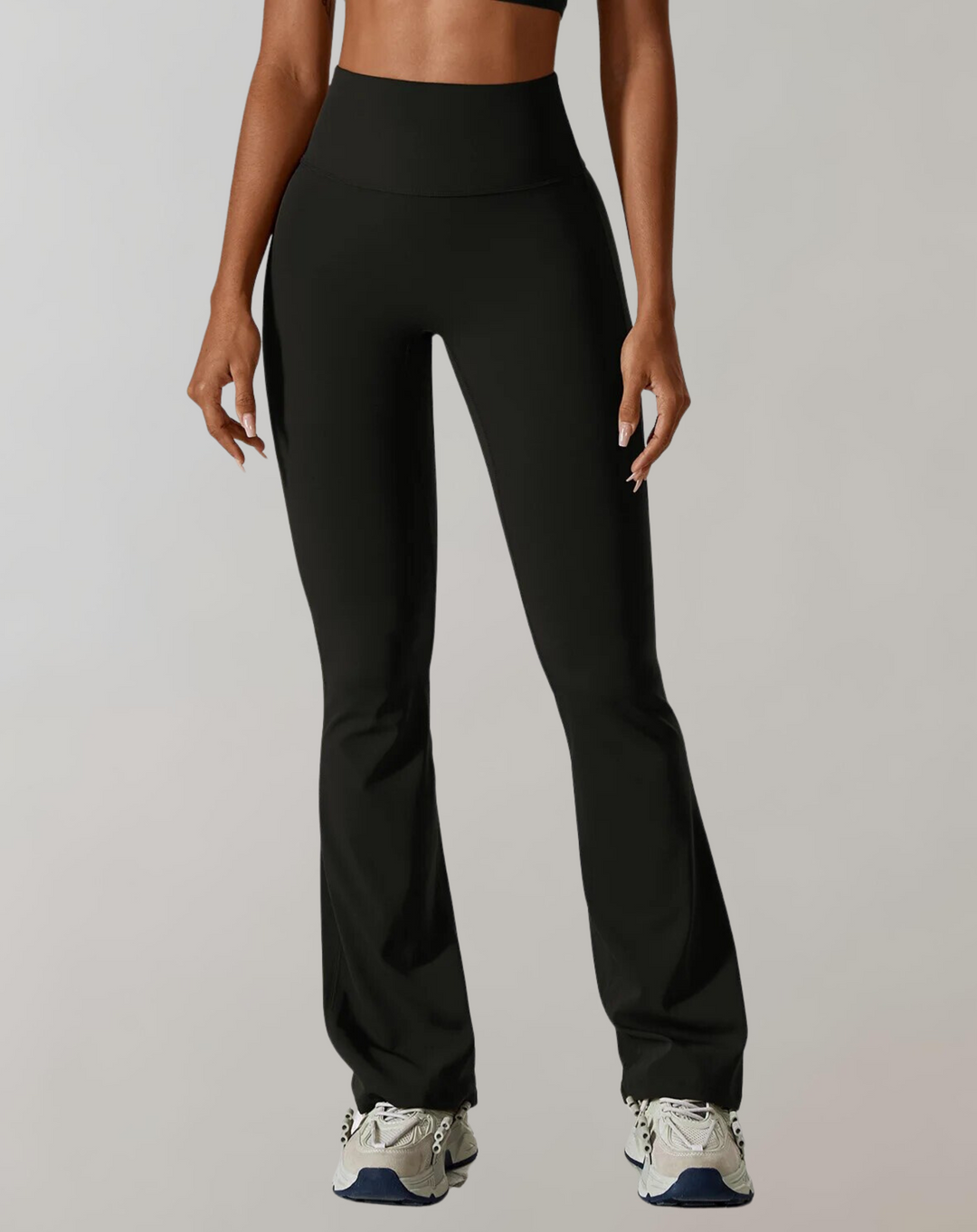 Evelyn | Pantaloni da yoga ampi a vita alta, chic