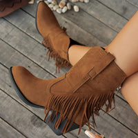 Jessika | Bottes de cow-boy tendance et classiques pour mollets larges