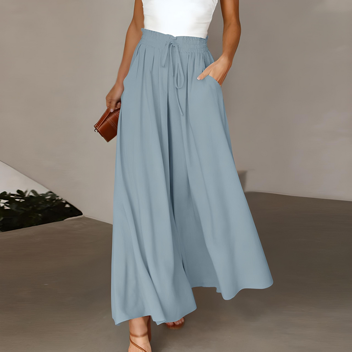 Maya | Pantaloni ampi in cotone, eleganti e versatili