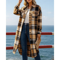 Elizabeth | Cozy And Stylish Checked Trench Coat