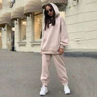 Ava | Cozy And Versatile Hooded Tracksuit Set