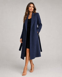 Vivienne | Elegant And Timeless Wool Trench Coat
