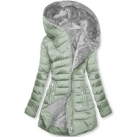 Marina | Cappotto invernale elegante e morbido con fodera in ecopelliccia