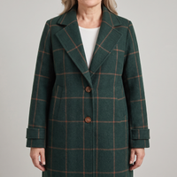 Eleanor | Trench a quadri senza tempo per un'eleganza disinvolta