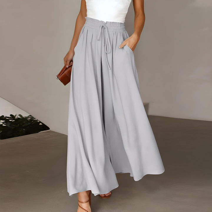 Maya | Pantaloni ampi in cotone, eleganti e versatili