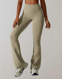 Evelyn | Pantaloni da yoga ampi a vita alta, chic