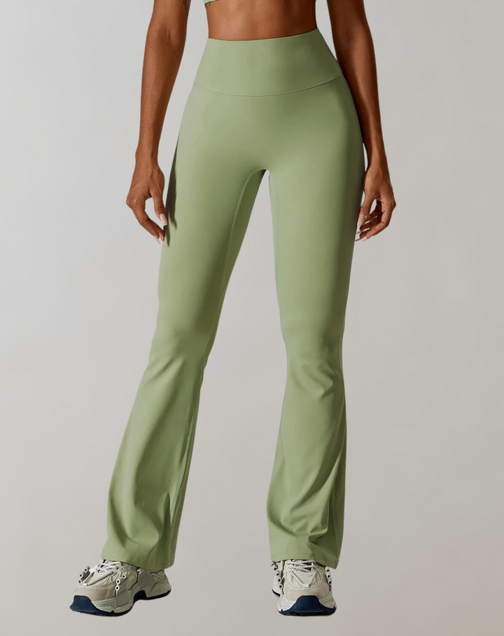 Evelyn | Pantaloni da yoga ampi a vita alta, chic