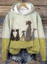 Nora | Gemütlicher, leichter Jacquard-Hoodie für den Herbst