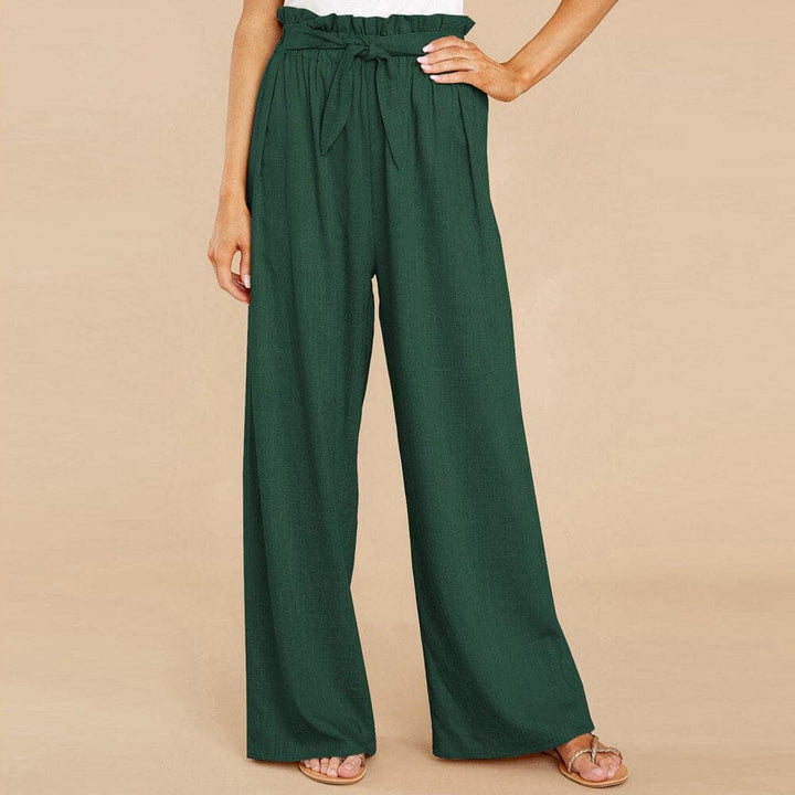 Valentina | Pantaloni eleganti a gamba larga e vita alta
