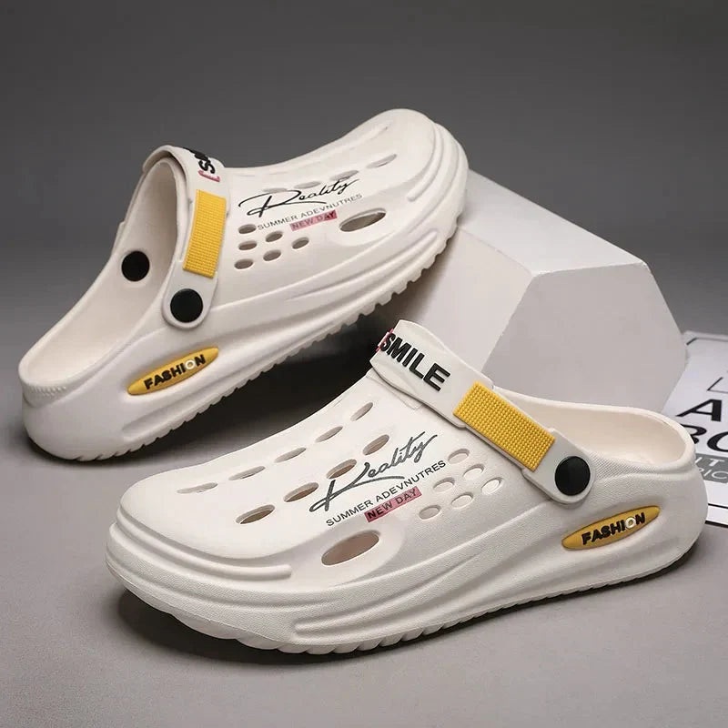 Mason | Leichte und atmungsaktive Plateau-Clogs