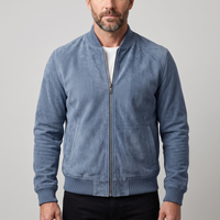 Lucas | Blouson aviateur en daim raffiné et polyvalent