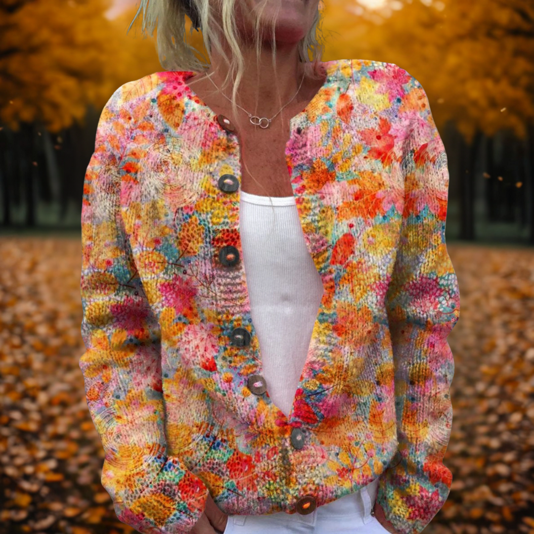 Gwen | Floral Print Cardigan 0