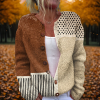 Hazel | Playful Polka Dot Knit Cardigan