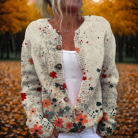 Yvonne | Gilet douillet et élégant en maille d’automne