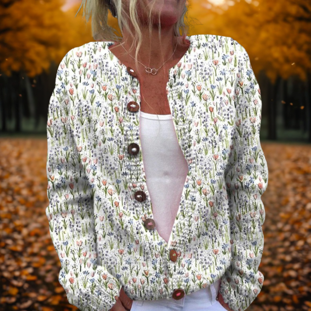 Michelle | Spring Art Cardigan 0