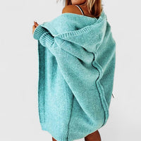 Georgina | Oversized Hooded Longline Cardigan