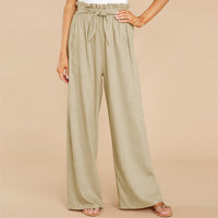 Valentina | Pantaloni eleganti a gamba larga e vita alta