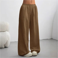 Olivia | Pantaloni jogger rilassati a gamba larga per il comfort di ogni giorno