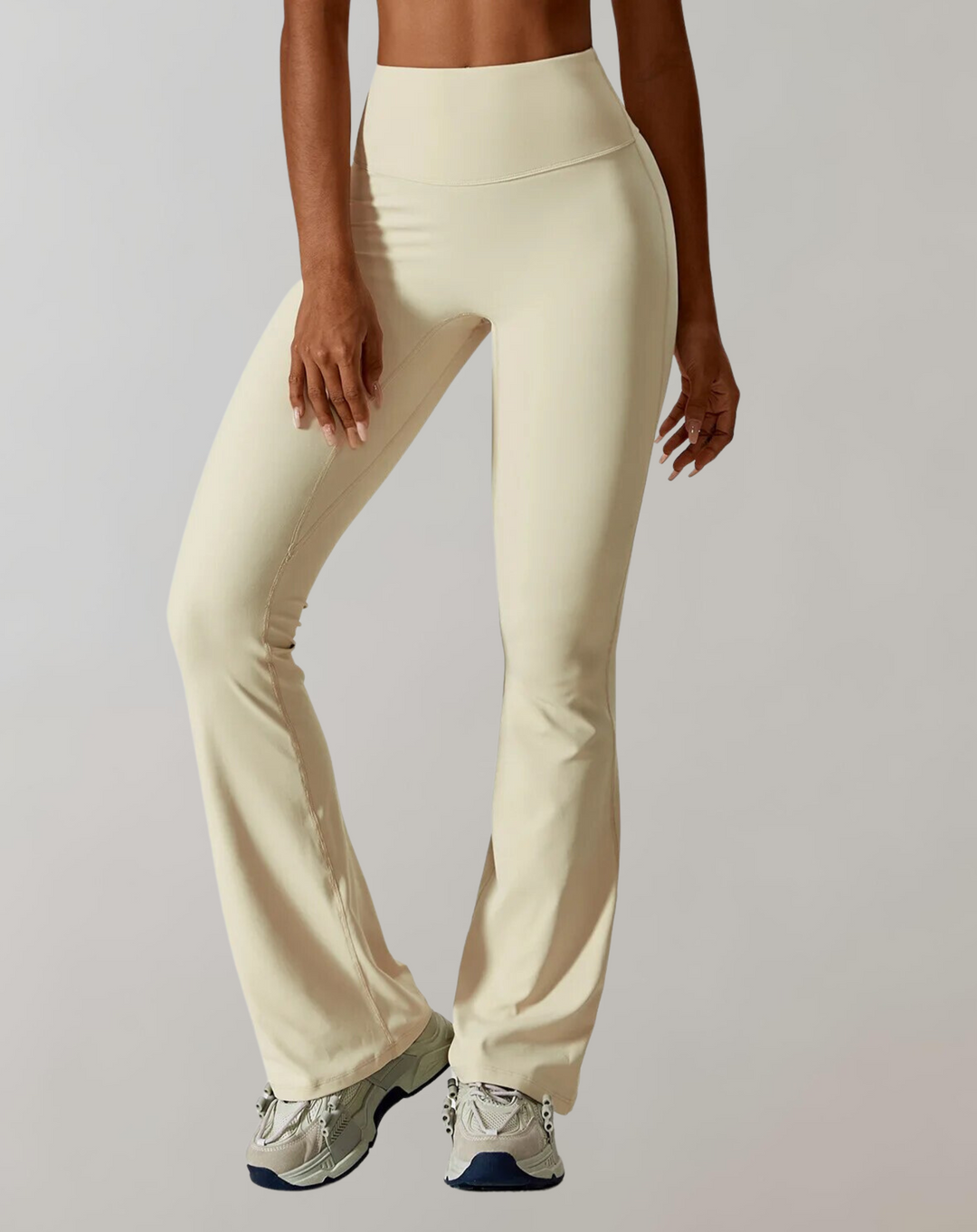 Evelyn | Pantaloni da yoga ampi a vita alta, chic