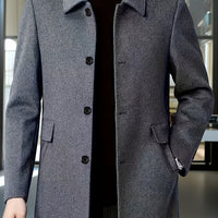 Klaus | Trench elegante monopetto per uno stile disinvolto