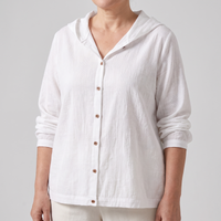 Elena | Lightweight And Comfortable Linen Blend Hoodie