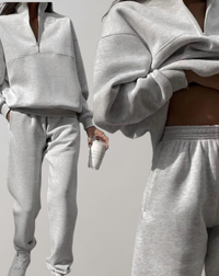 Alice | Weiches und elegantes Fleece-Set für Damen