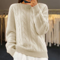 Ulrike | Kuscheliger und zeitloser Strickpullover