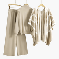 Sofia | Completo in maglia leggero e versatile da tre pezzi