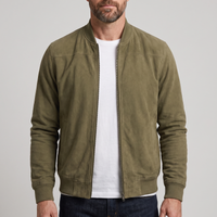 Elliot | Giacca da aviatore in camoscio vintage per uno stile quotidiano